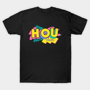 Retro 90s Houston HOU / Rad Memphis Style / 90s Vibes T-Shirt